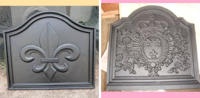 Home Depot Cast Iron Fireplace Accessories Matt Black Fireback