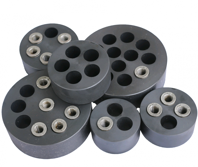 Flat Prestressed Post Tension Anchor Round Anchor Head For Concrete Building