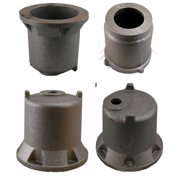 Stable Pump Parts Casting / Ductile Cast Iron Water Pump Engine Cover OEM