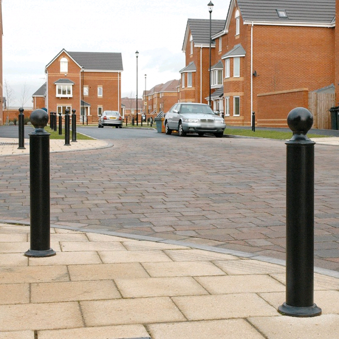 Road Traffic Cast Iron Bollards and Barriers Street Furniture