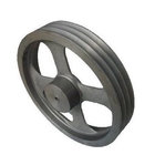 Low Vibration V Belt Pulley Wheels Flat Belt Drive Cast Iron Pulley Wheel For Power Transmission