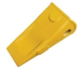 Wearable Excavator Bucket Teeth / Bulldozer Spare Parts Adaptor Point Construction Machinery Parts