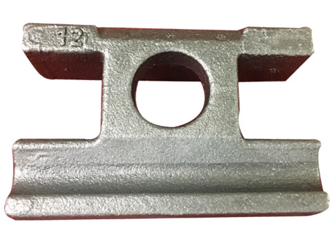Railway Accessory Ductile Cast Iron Tile Plate Rail Shoulder Baffle Plate
