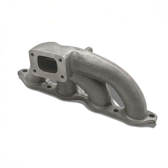 Surface Polish Heavy Duty Cast Iron Turbo Tractor Exhaust Manifold