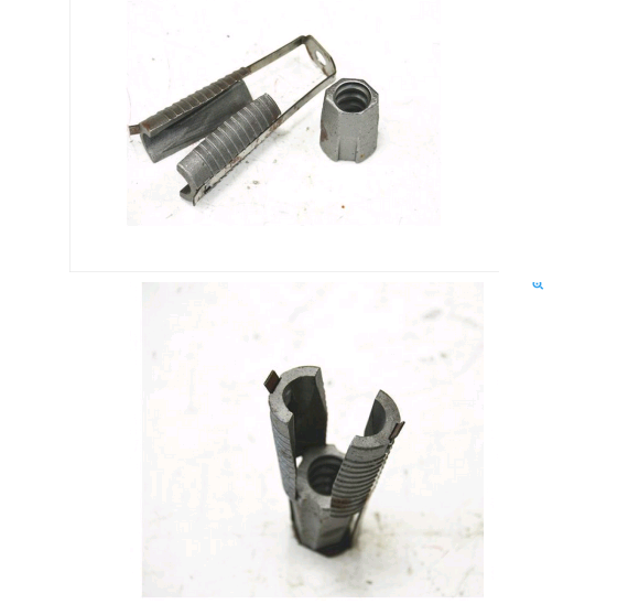 Mechanical Expansion Shell Expansion Rock Anchor Bolts / Roofing Hook Bolts