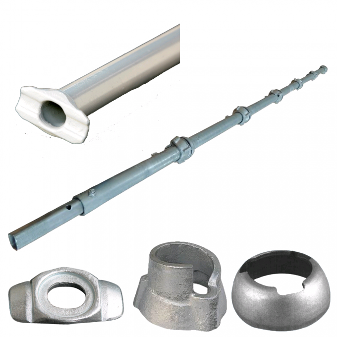 Galvanized Scaffolding Replacement Parts Cuplock Ledger Blade For Building Materials