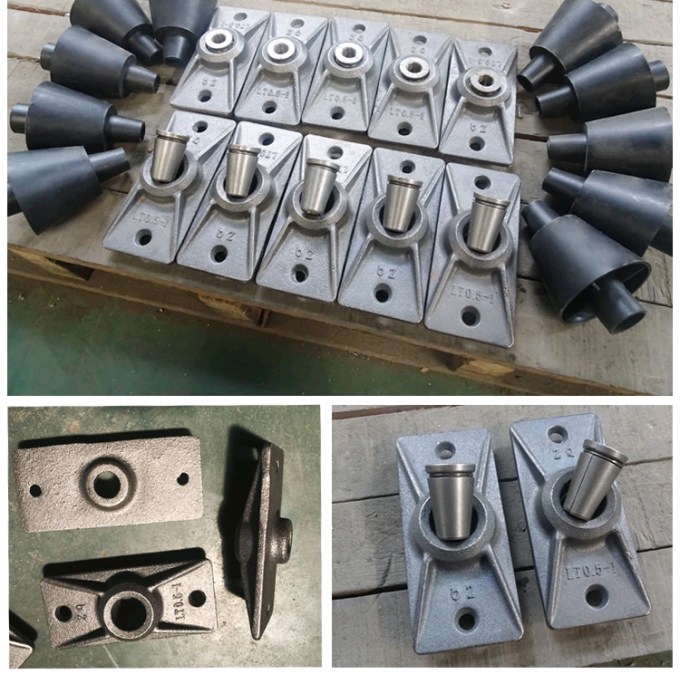 Unbonded PC Strand Post Tensioning Concrete Cast Iron Integration Anchor