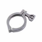 SS304 Stainless Steel Casting Sanitary Pipe Fitting Tri Clamp Mirror Polish Or Matte Polish
