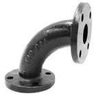 GGG50 Cast Iron Flanged Fittings Long Radius 90 Degree Steel Pipe Elbow