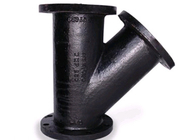 45 Degree Ductile Iron Pipe Flanged Fittings Y Type Lateral Tee Pipe Fitting