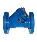 GGG50 DIN Standard Water Y Type Strainer Cast Flanged End Ductile Iron  PN16