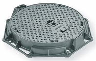 Hinged Pavement Cast Iron Manhole Cover Round Ductile With Locking System
