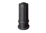 Durable Cylindrical Cast Iron Bollards Roadway Safety Security Bollard Sand Casting