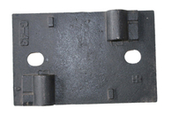 Duction Iron Casting QT450-10 Railway Tie Plate Railway Fasteners Rail Base Plate