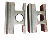 Railway Accessory Ductile Cast Iron Tile Plate Rail Shoulder Baffle Plate
