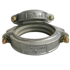 High Strength Cast Ductile Iron Pipe Clamp / Cast Iron Pipe Parts CT12 Tolerance