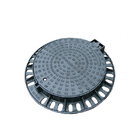 Cast Ductile Iron Heavy Duty Manhole Covers / Round Manhole Cover And Frame