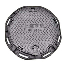 Durable Ductile Round Cast Iron Manhole Cover For Road Construction