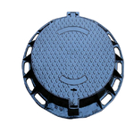 EN124 D400 Ductile Iron Manhole Cover / Sand Casting Round Manhole Covers