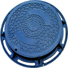 Round Type Ductile Iron Manhole Cover EN124 D-400 C250 30-50 Years Life