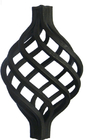 Easy To Weld Ornamental Iron Parts Forged Wrought Iron Baskets / Bird Nest