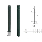 Traffic Barriers Cast Iron Bollards Road Safety Bollards With Sand Casting