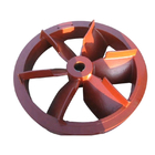 Painting Large Grey Cast Iron Casting Belt Pulley For Agricultural Machinery