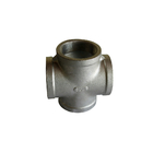 4 Way Cross Lost Wax Casting NPT Thread Stainless Steel Pipe Fittings