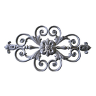 Decorative Cast Iron Fence Parts / Rosettes Ornament Cast Iron Gate Panels