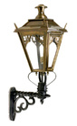 Waterproof Cast Iron Light Pole Cast Iron Wall Lamp Customized Color