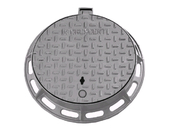 EN124 D400 Round Lockable Heavy Duty Manhole Covers For Public Places