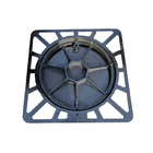 BS EN124 Cast Ductile Iron Manhole Cover GGG500-7 With Frame For Construction