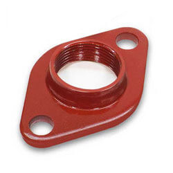 Steel Precision Investment Castings Pump Body Flange Water Pump Port Adapter Flange