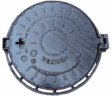 Lockable Ductile Iron Manhole Cover Sewer Main Hole Cover For Road Drainage