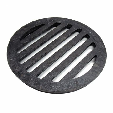 Round Cast Iron Manhole Cover Floor Drain Grates Cover Gully Grids Round Bar Grates And Strainer