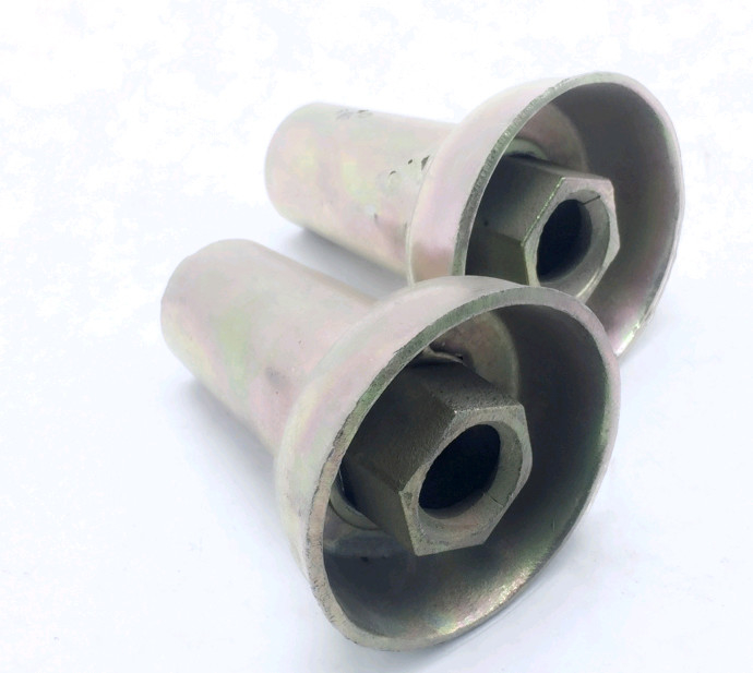 15 / 17mm Tie Rod Formwork Scaffolding Accessories Ductile Cast Iron Cone