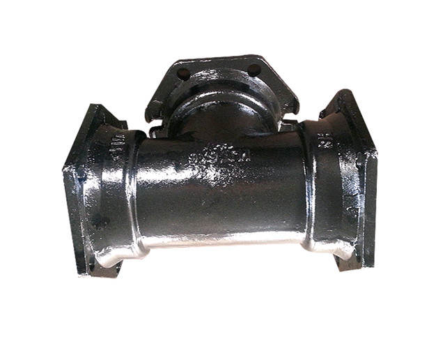 C153 Class 350DI Cast Iron Pipe Fittings Ductile Iron Tee Hex Mechanical Joint Fittings