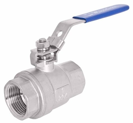 1/4" - 4" Stainless Steel 2PCS Threaded Ball Valve SS316 SS304 Ball Valves