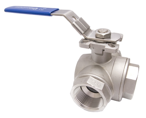 1/4" - 4" Stainless Steel 2PCS Threaded Ball Valve SS316 SS304 Ball Valves